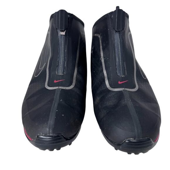 Nike Zoom Brandon Golf Shoes Mens Size 10.5 Black Front‎ Zip Closure 379208-006 main image 10